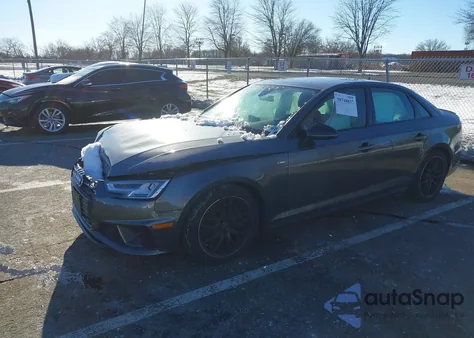 2019 Audi A4 45 Premium from USA, damaged, VIN WAUENAF47KA013104